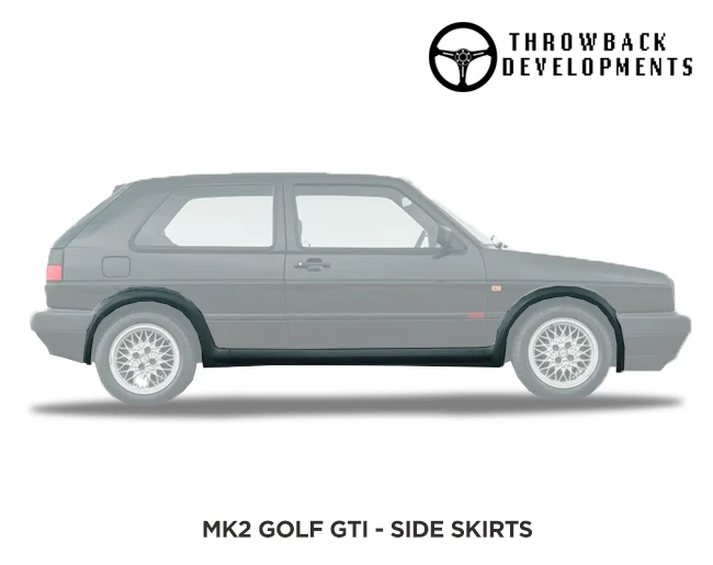 Volkswagen Golf GTI MK2 Side Skirts